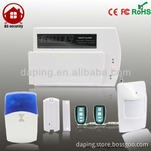 house security telephone line with auto dial
